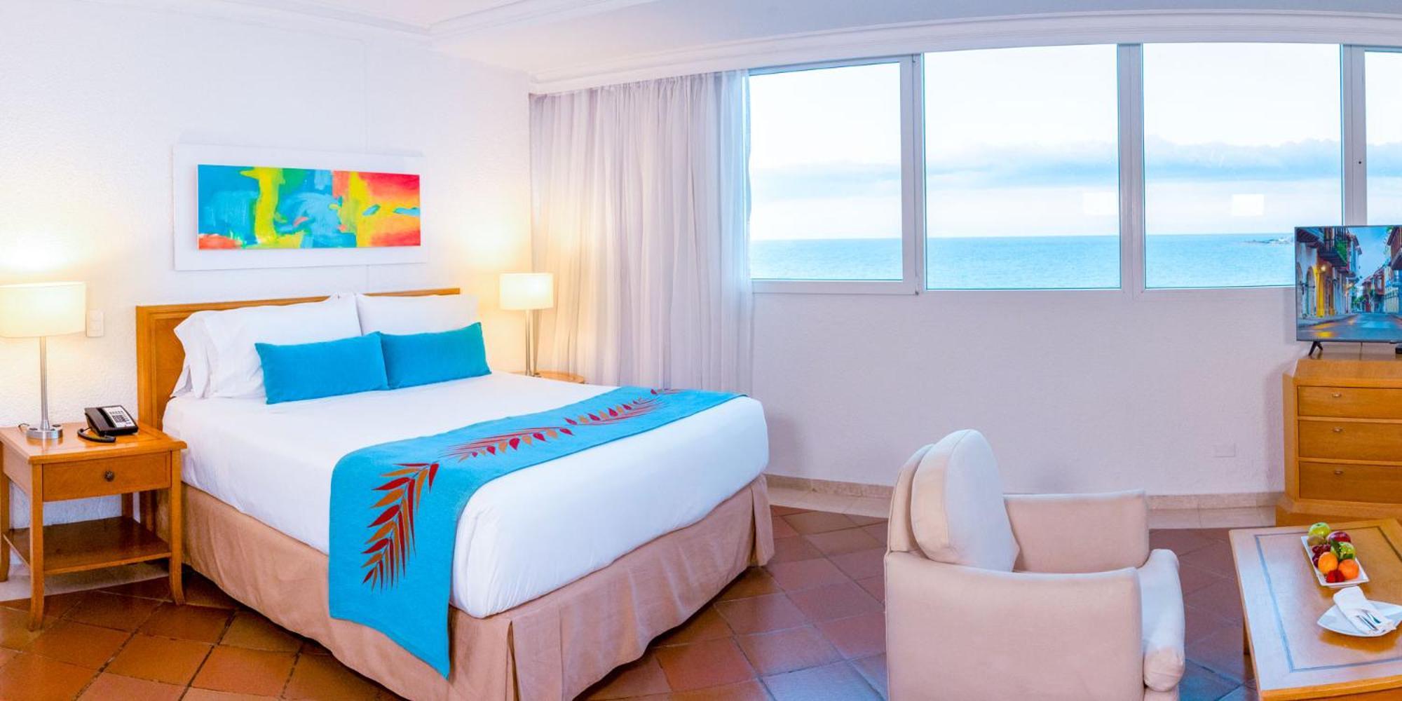 Hotel Almirante Cartagena Colombia Екстериор снимка Oceanfront Junior Suite